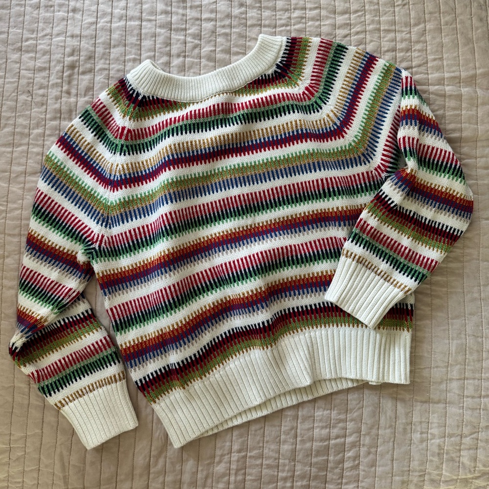 Multicolor Striped Women's Sweater